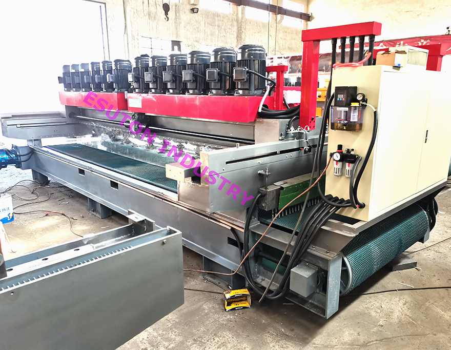 12 heads granite polishing machine