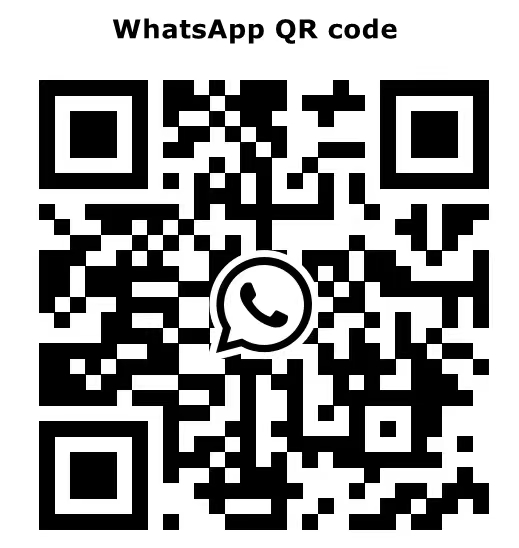 WhatsApp contact QR code