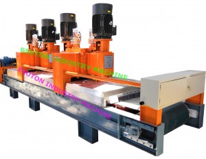 4 heads quartz stone calibration machine