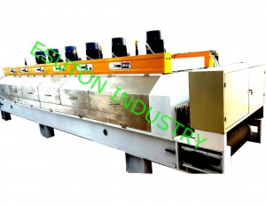 Solid surface stone slab machine line