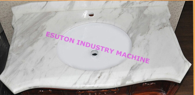 marble washroom benchtop