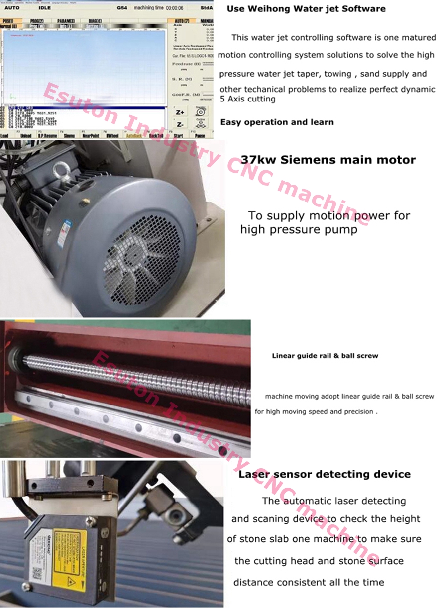 granite waterjet cutting machine