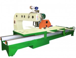Manual table moving stone cutting machine
