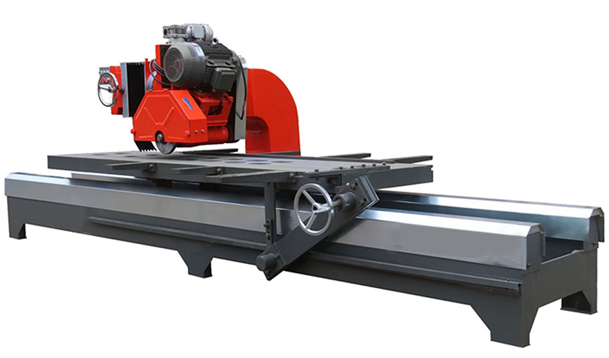 table moving stone saw