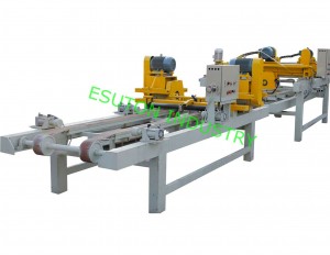 quartz stone slab continious cutting machine